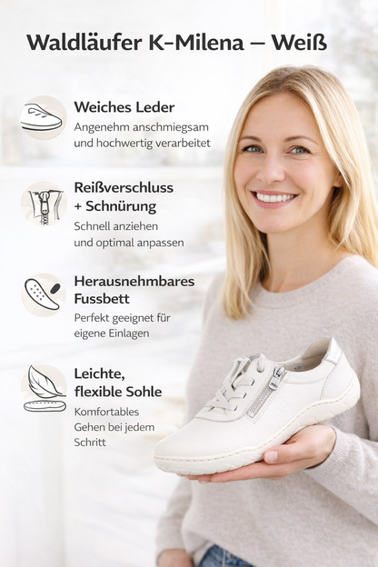 SNEAKER HIRSCH K WEITE - Milena
