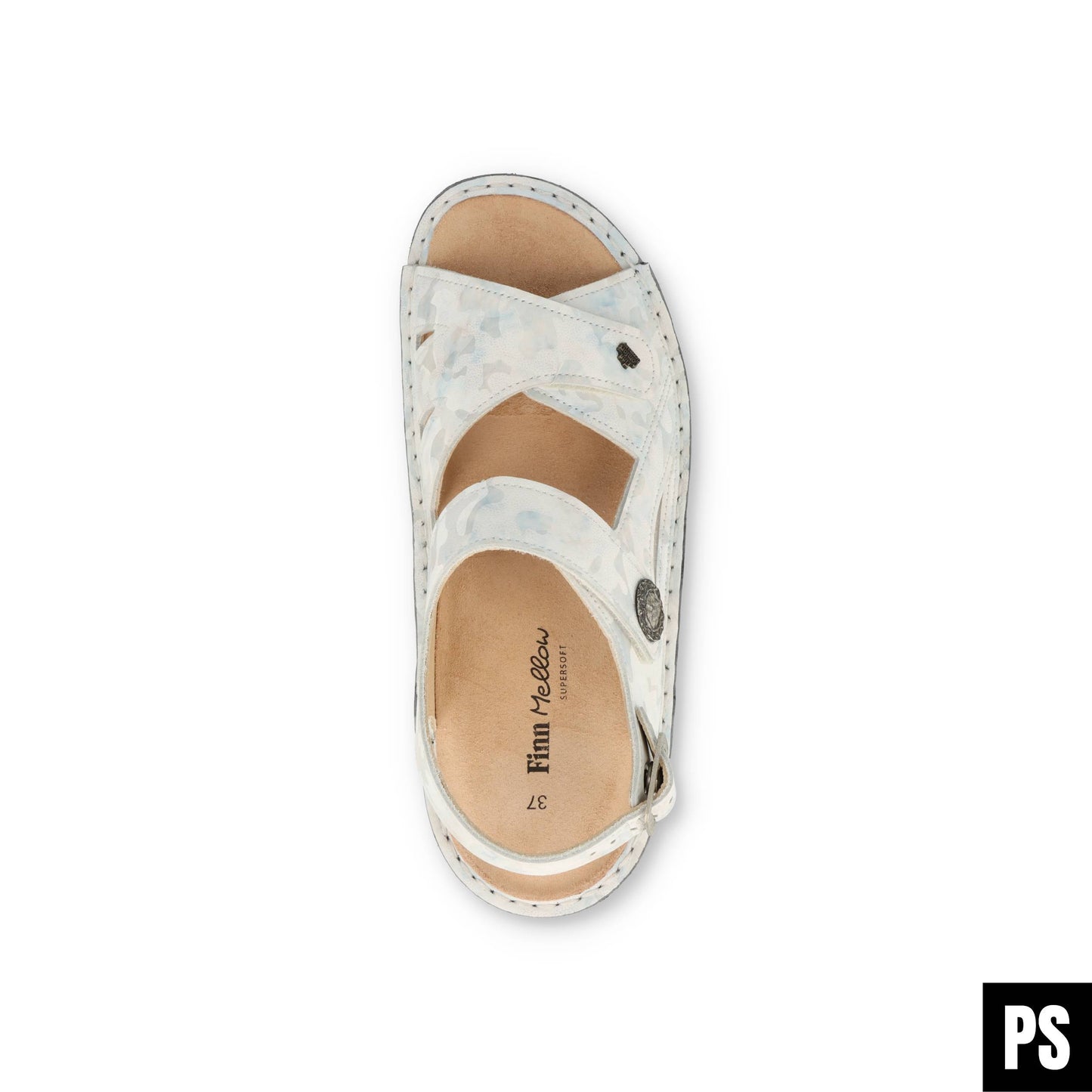 Finn Comfort Mellow Barbuda Diva Mavi Damen Sandalette Hausschuh