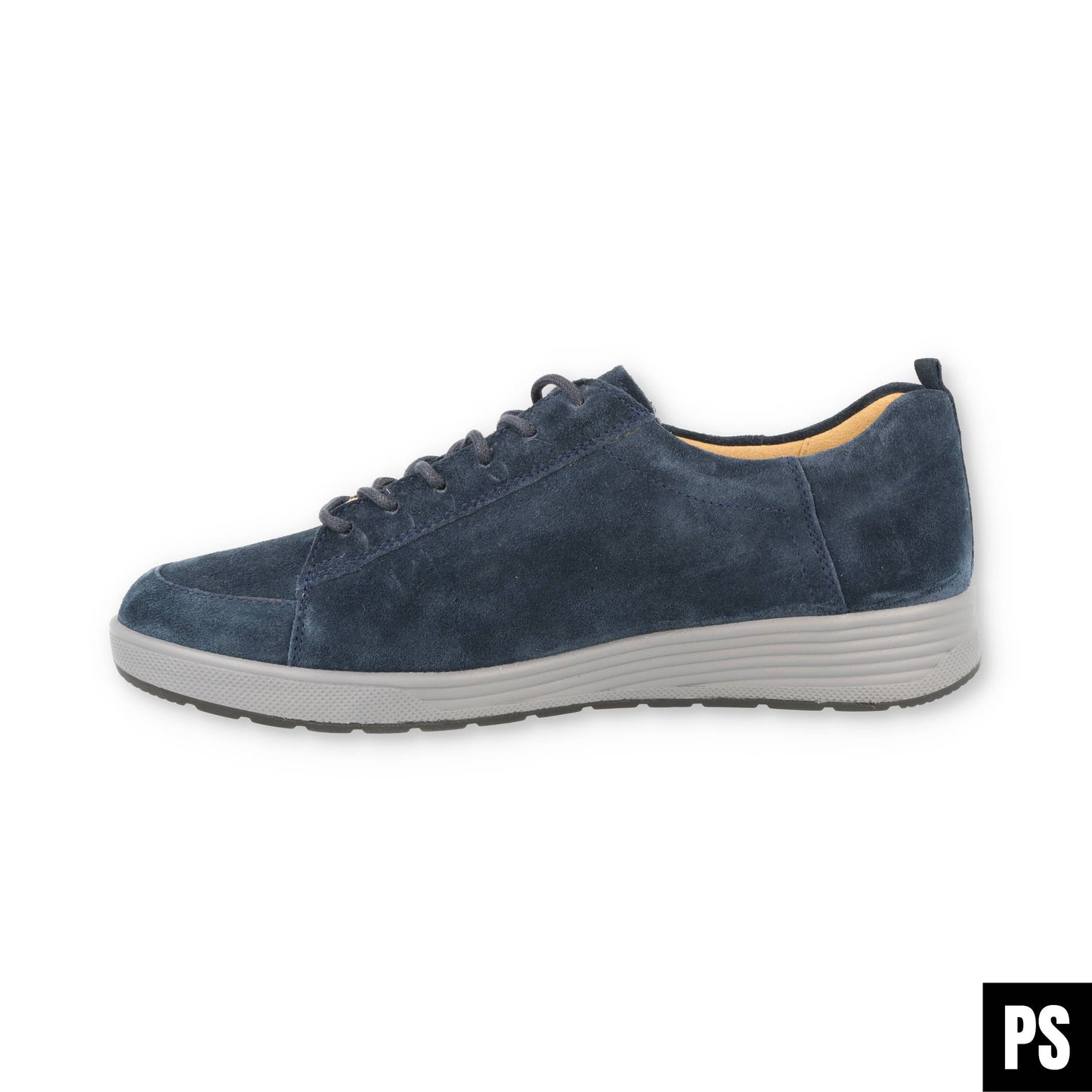 Ganter Sensitive Klara blue multi Velour Damenschuh