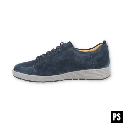 Ganter Sensitive Klara blue multi Velour Damenschuh