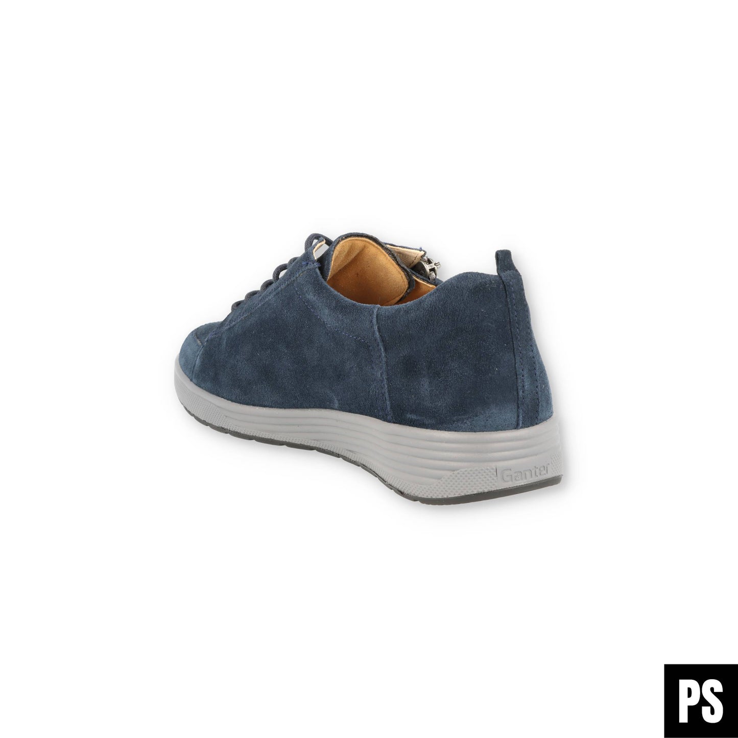 Ganter Sensitive Klara blue multi Velour Damenschuh