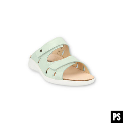 Finn Comfort Palau Poncho Mint Damen Pantolette