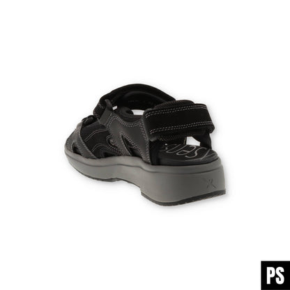 Xsensible Timor black Hiking Outdoor Trekking Sandale Herren Weite HX Gesunder Rücken Schuh