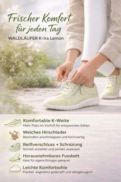 SNEAKER HIRSCH K WEITE - Ira