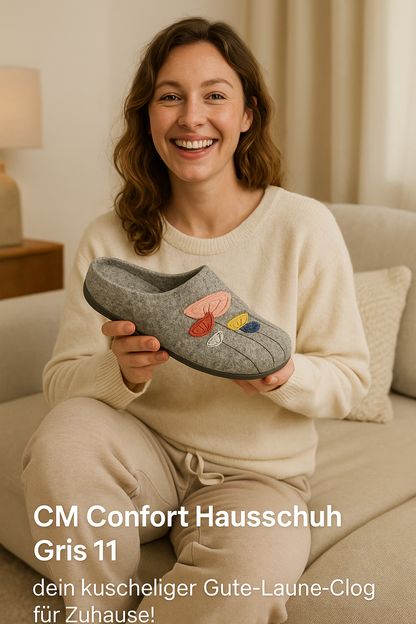 HAUSSCHUH PANTOFFEL - GRIS 11