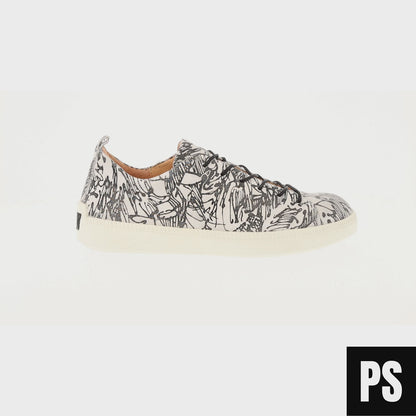 Think! Turna Bianco Kombi Effekt Ink Capra Rustico Damen Sneaker