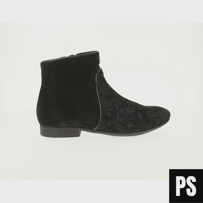 Think! Guad2 schwarz Kombi Damenschuh Weite F1/2 Stiefelette