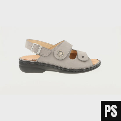Finn Comfort Isera Stretchcamo Cloud Damen Sandalette Hausschuh