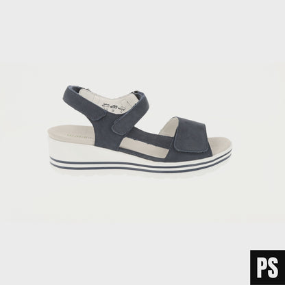 Waldläufer H-Michelle Denver marine Damen Sandalette